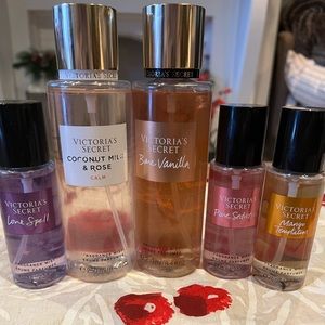 Victoria's secret set of 5 mists bundle